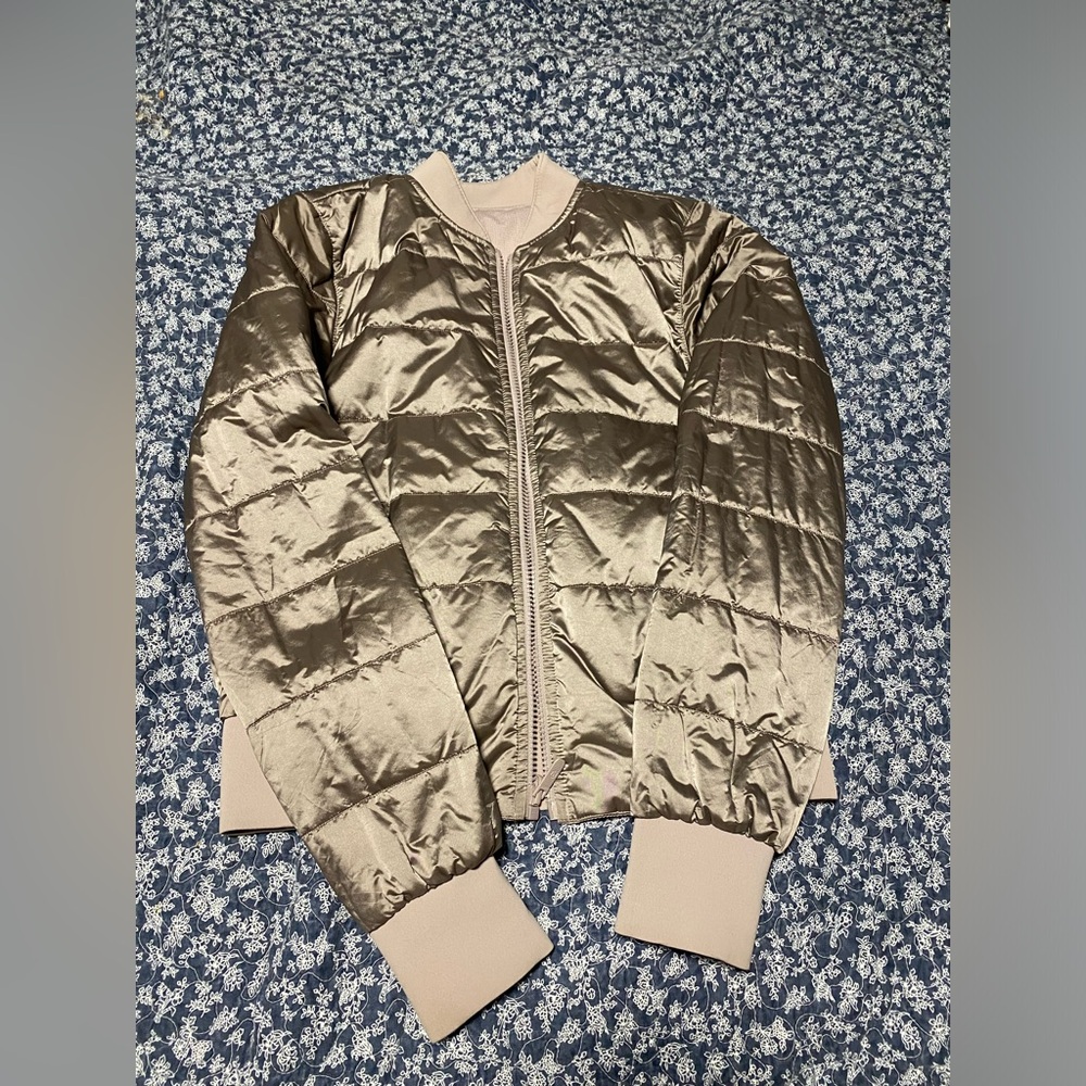 LULULEMON non stop reversible bomber jacket